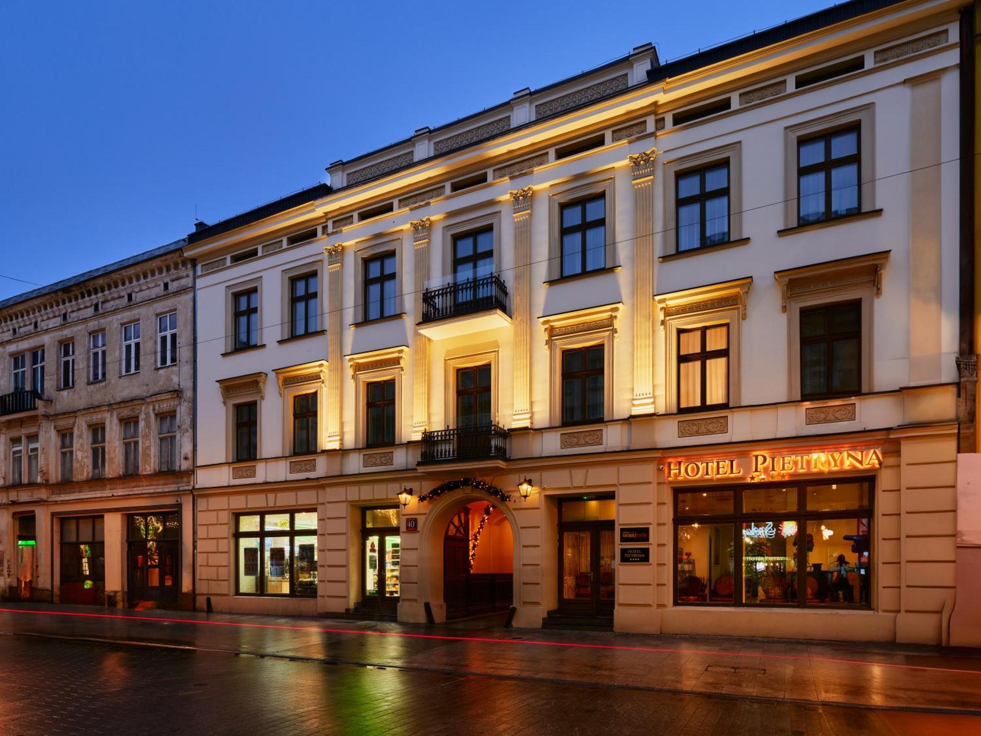 Hotel Pietryna Łódź Dış mekan fotoğraf